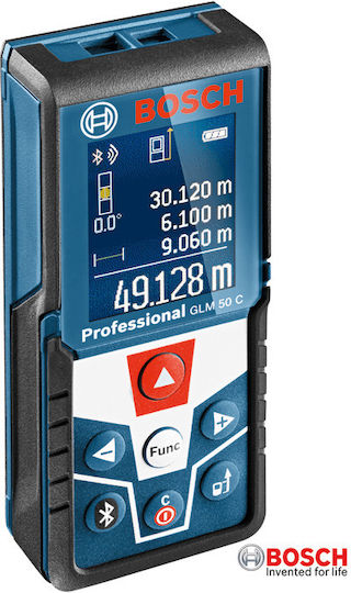 Bosch Laser Distance Meter GLM 50C Professional with Range up to 50m