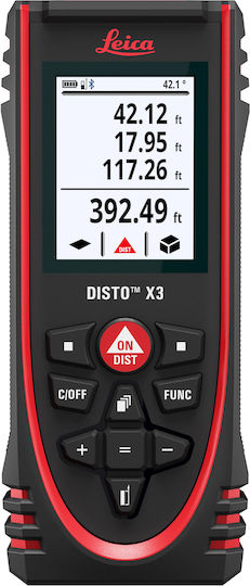 Leica Laser Distance Meter Leica Disto X3 with Range up to 150m