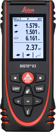 Leica Laser Distance Meter Leica Disto X3 with Range up to 150m