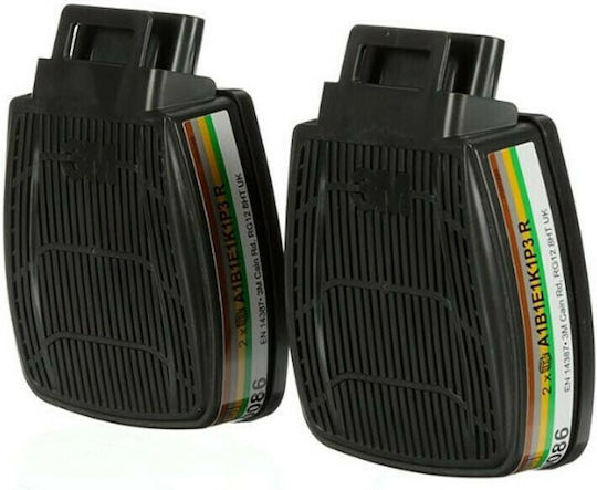 3M Mask Filters 2 Pieces ABEK1P3