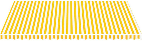 vidaXL Material pentru copertină Multicolor cu strat PU 3.5x5m