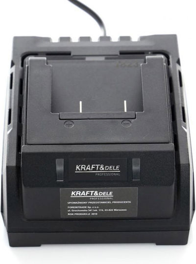 Kraft & Dele Φορτιστής Μπαταριών Εργαλείου 18V Λιθίου ProSeries