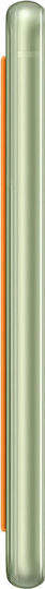 Samsung Slim Strap Clear Cover Back Cover Plastic Olive Green (Galaxy S21 FE)
