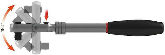 Wurth Zebra Telescopic Adjustable Ratchet 1/2" 43cm with 72 Blades