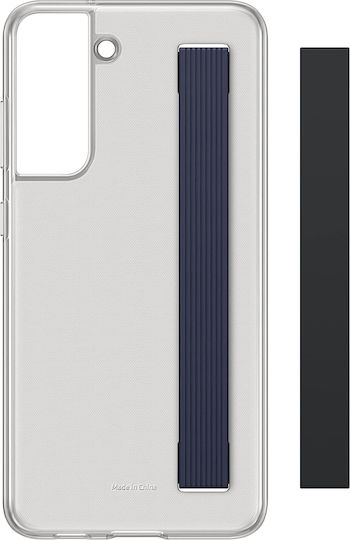 Samsung Clear Strap Cover Задна корица Пластмаса Dark Gray (Galaxy S21 FE 5G)