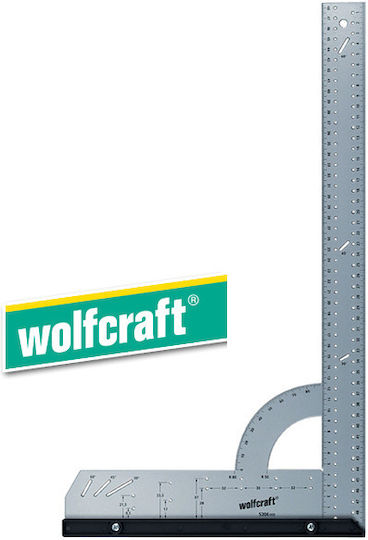 Wolfcraft Carpenters Metallic Angle Ruler 30cm