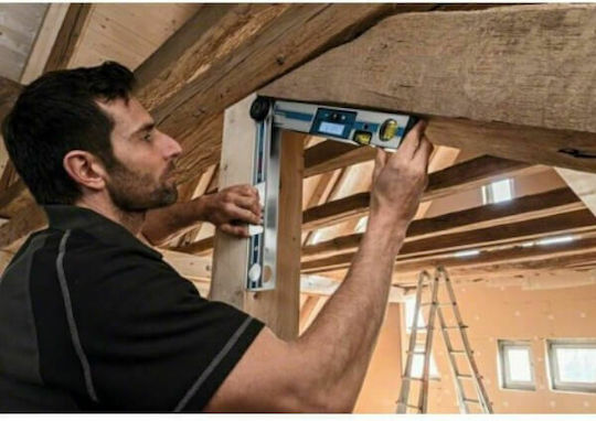 Bosch Gam 220 Professional Digital Goniometru Service Auto / Mecanici Auto Plastic Lungime 40 cm cu Raportor și Nivel cu Bule de Aer din Aluminiu