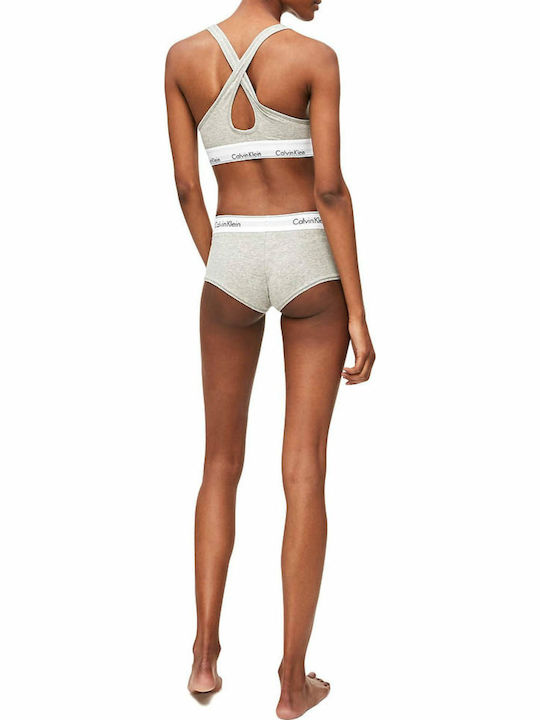 Women's Bra with Light Padding Gray