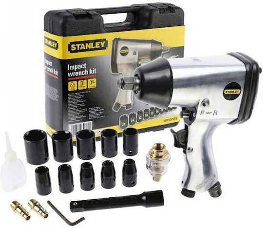Stanley 160157XSTN Luftschlagschrauber 1/2" mit Maximalem Drehmoment 26,51kgm