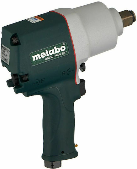 Metabo DSSW 1690 Air Impact Wrench 3/4 Square Drive with Maximum Torque 172.33kgm