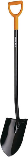 Fiskars Solid Πατόφτυαρο με Κοντάρι 117cm και Πλαστική Λαβή