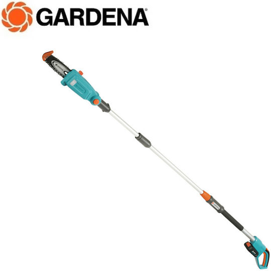 Gardena Tcs 20/18V P4a Teleskopisches Bügelsäge Batterien 18V 1x2,5Ah und Klinge 20cm