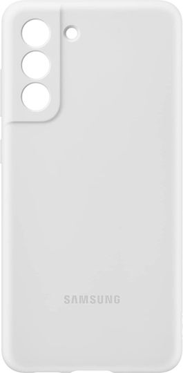 Samsung Back Cover Σιλικόνης 1.4mm Λευκό (Galaxy S21 FE 5G)