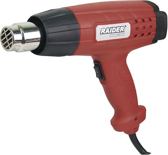 Raider RD-HG17 Πιστόλι Θερμού Αέρα 2000W με Ρύθμιση Θερμοκρασίας εως και 550°C