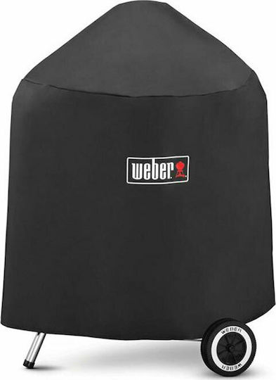 Weber Premium Grill Cover Black Compatible with the Master Touch Premium from Polyester 63.5cmx68.6cmx88.9cmcm