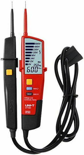 Uni-T Voltage Tester UT18D AC/DC CAT IV with Measurement Range 6 - 690V