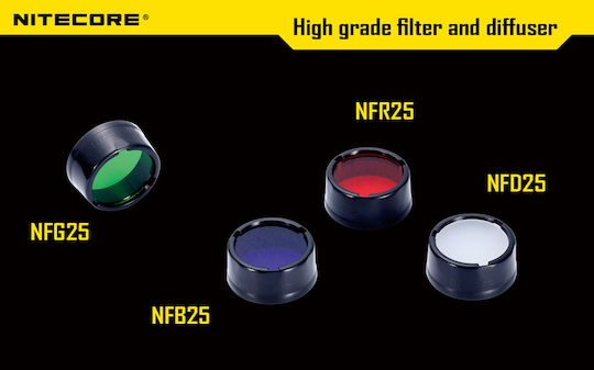 NiteCore NFR25 Lens Filter
