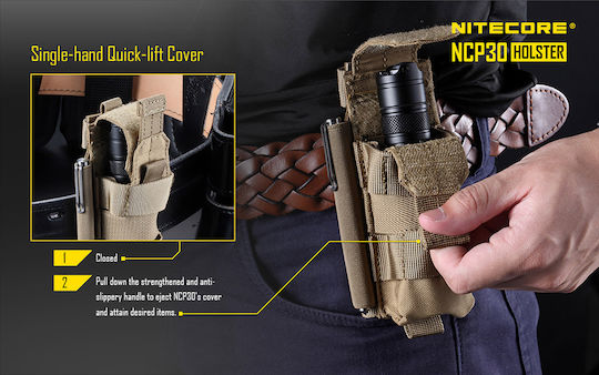 NiteCore NCP30B Flashlight Case
