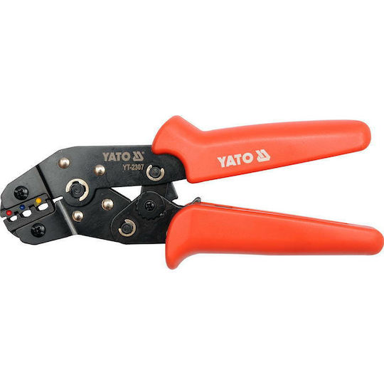 Yato Crimping Tool with Ratchet Mechanism (Length 195mm)