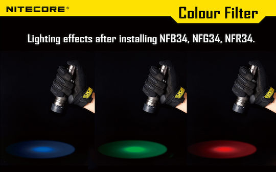 NiteCore NFD34 Filtru lentilă Mangekyu