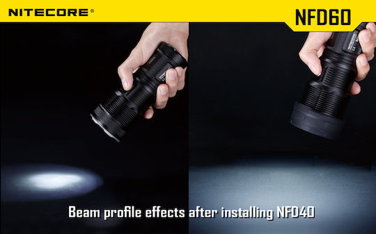 NiteCore NFR60 Objektivfilter Rot