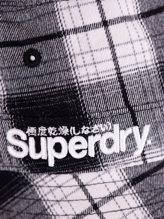 Superdry Detroit Bucket Fabric Men's Hat Bucket Style Mono Check