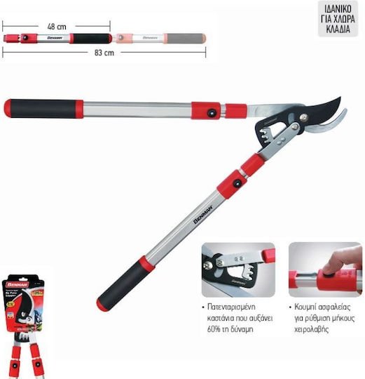 Benman 77006 Bypass Lopper 83cm for branches up to 40mm