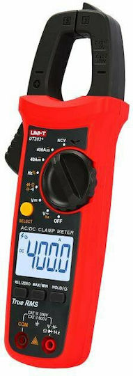 Uni-T Clamp Meter Digital 400A AC True RMS with Test Leads UT203