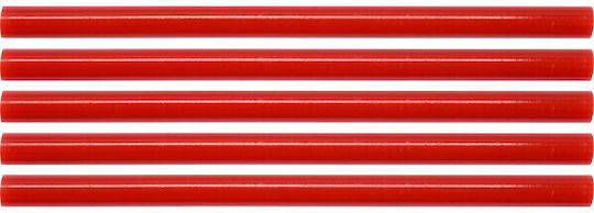 Yato Hot Glue Stick Silicone Glue Stick Red 11.2mm 5pcs