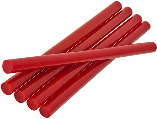 Yato Hot Glue Stick Silicone Glue Stick Red 11.2mm 5pcs