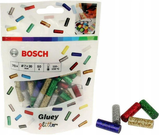 Bosch Ράβδοи от топли силикон Патрони за топло лепило Mini-Sticks Червен 7мм