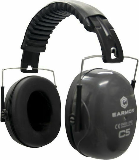 Earmor C5A Earmuffs with Band Low Profile