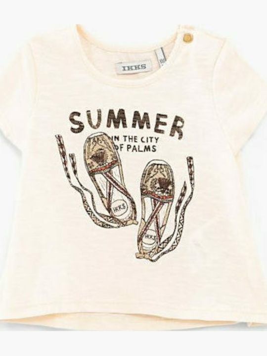 Детска блуза Бял Тениска 'Summer'