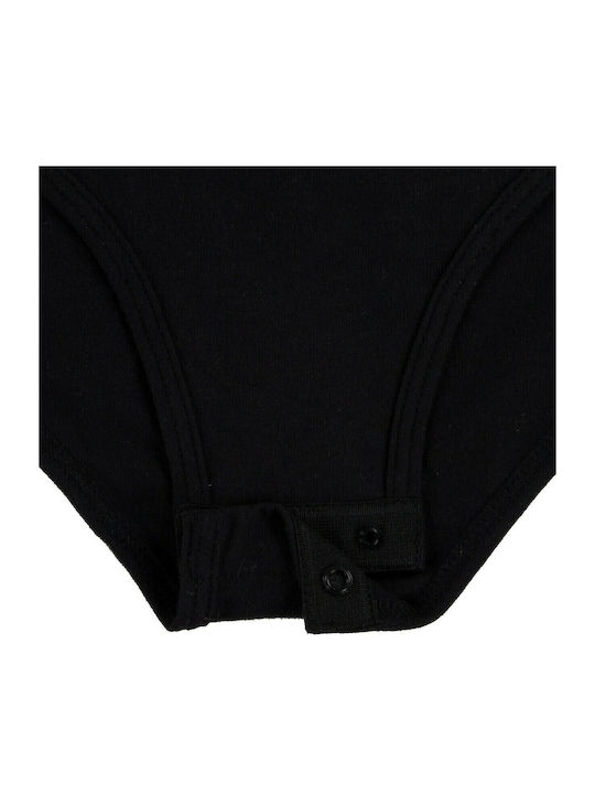Kids' Bodysuit Sleeveless Black