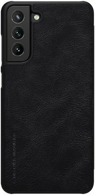 Nillkin Qin Synthetic Leather Book Black (Galaxy S21 FE 5G)