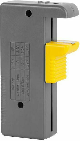Rebel RB-168 Αναλογικό Battery Tester με Πτυσσόμενη Υποδοχή