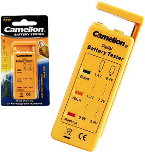 Camelion BT-0503 Αναλογικό Battery Tester με Πτυσσόμενη Υποδοχή