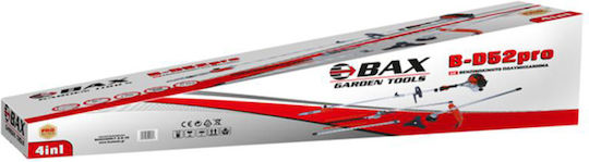 Bax Combi B-D52pro Πολυμηχάνημα Κήπου Βενζίνης 4 σε 1: Κονταροπρίονο / Χορτοκοπτικό / Μπορντουροψάλιδο / Προέκταση