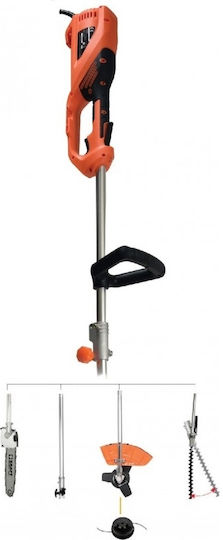 Kraft 691091 Garden Multi Tool Electric 4 in 1 Pole Saw Brush Cutter Hedge Trimmer Attachment Extension