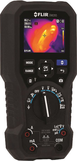Flir DM285 Θερμοκάμερα με Οθόνη 2.8" για Θερμοκρασίες από -10°C έως 150°C