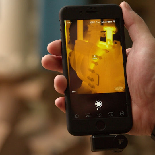 Seek Thermal LQ-AAAX Handheld Thermal Camera für Temperaturen bis 330°C für Mobilgeräte