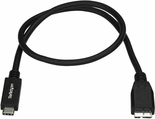 StarTech Cablu USB 3.1 USB-C Masculin - micro USB-B Negru 1m USB31CUB1M