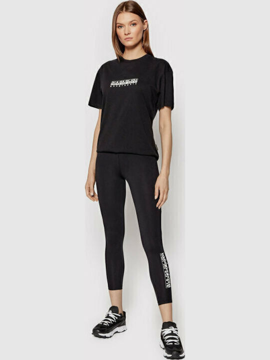 M-Box Schulung Frauen Gekürzt Leggings Schwarz
