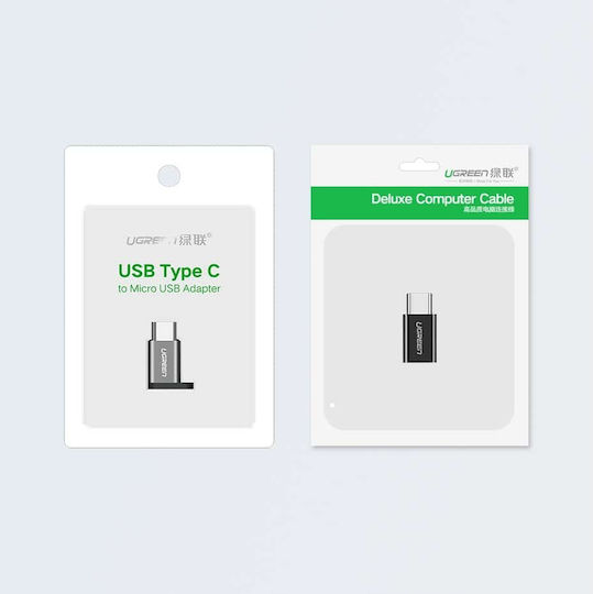 Ugreen Μετατροπέας USB-C male σε micro USB female 1τμχ 30391