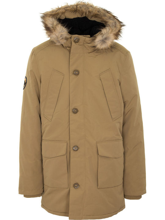 Everest Winter Jacke Parka Beige