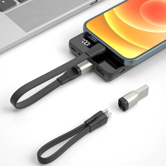 XO NBQ170B Converter USB-C male to Lightning male 1pcs