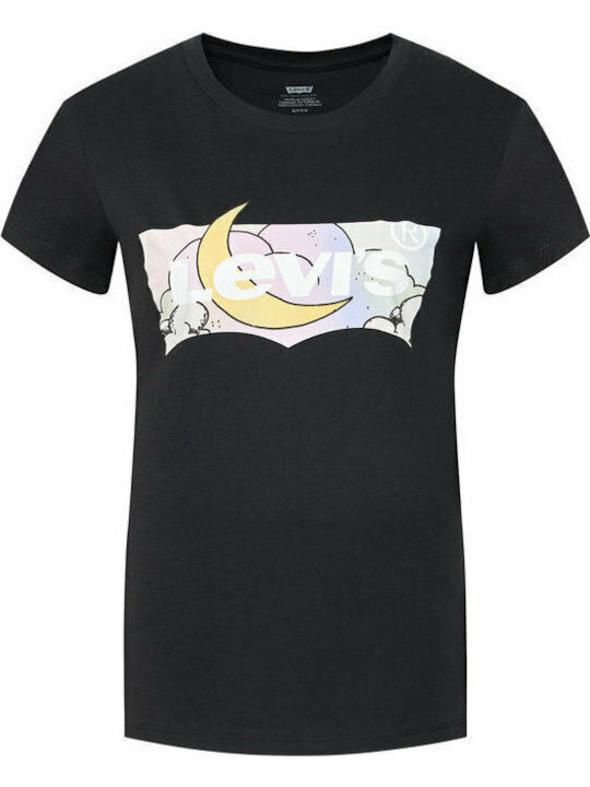 Perfect Batwing Dreamy Γυναικείο T-shirt Μαύρο