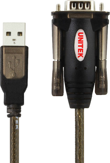 Unitek Μετατροπέας USB-A male σε Serial female 1τμχ Y-105