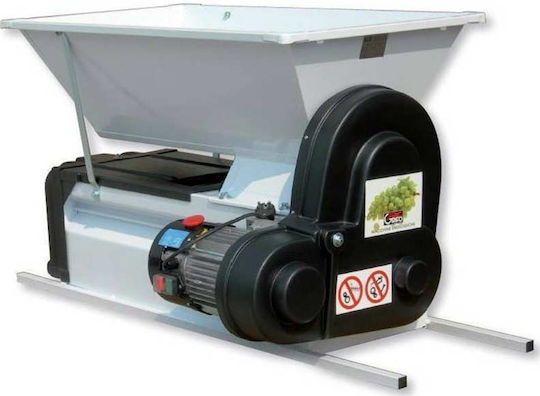 Grifo DMCSI 1HP / 220V Ηλεκτρικός Σπαστήρας Σταφυλιών με Διαχωριστήρα για Παραγωγή έως 1500 kg/h