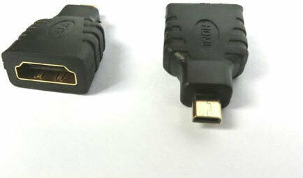 Aculine AD-034 Μετατροπέας micro HDMI male σε HDMI female 1τμχ